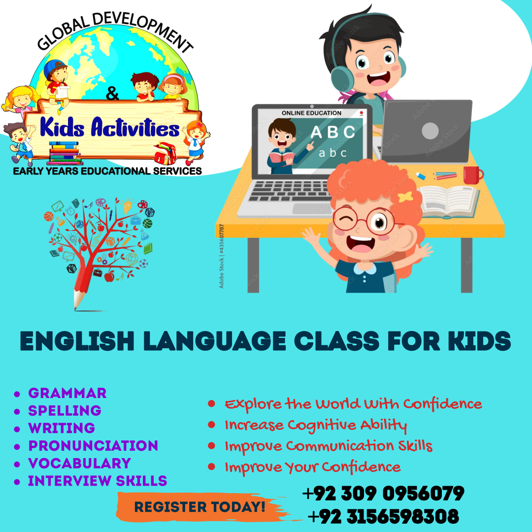 English Classes Flyer